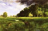 Thomas Moran Summer Squall painting